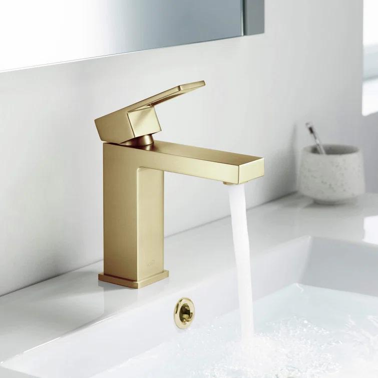 Cube Single-Hole Single-handle Bathroom Faucet