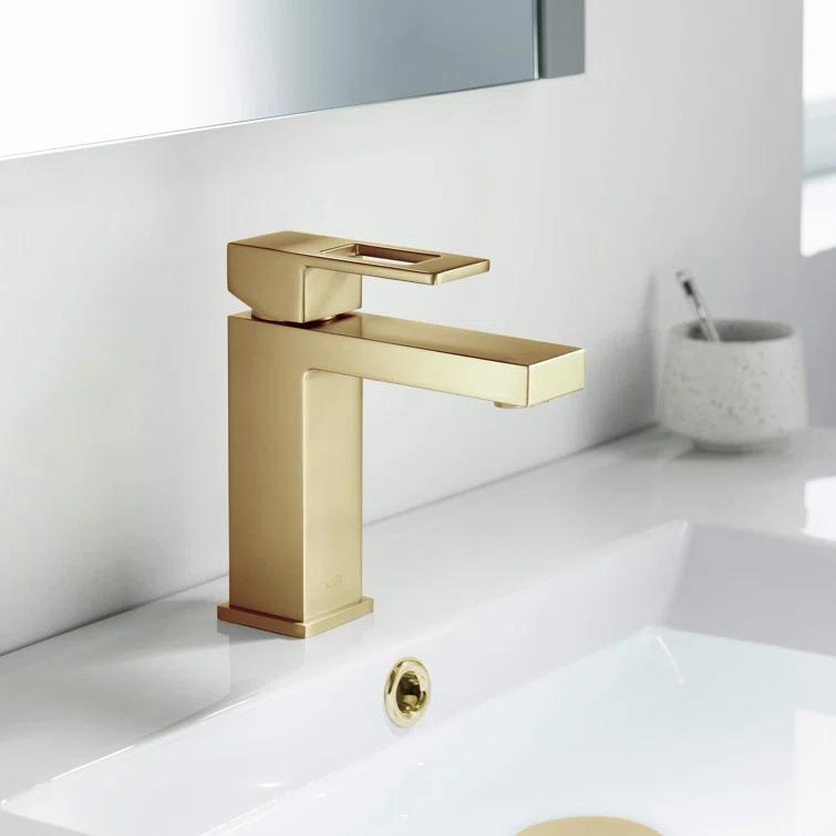 Cube Single-Hole Single-handle Bathroom Faucet