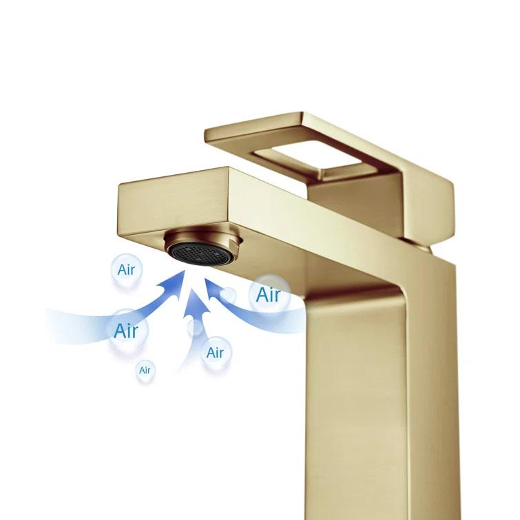 Cube Single-Hole Single-handle Bathroom Faucet