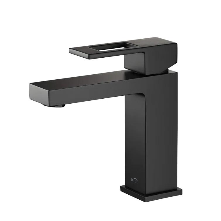 Cube Single-Hole Single-handle Bathroom Faucet
