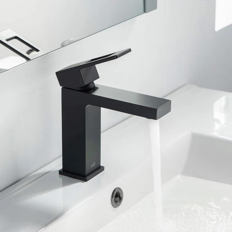 Cube Single-Hole Single-handle Bathroom Faucet