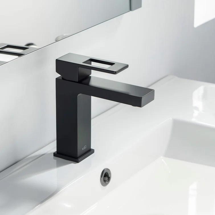 Cube Single-Hole Single-handle Bathroom Faucet