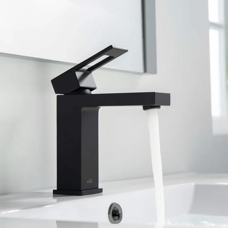 Cube Single-Hole Single-handle Bathroom Faucet