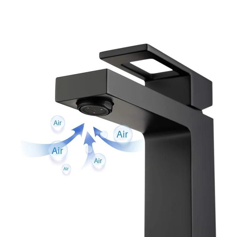 Cube Single-Hole Single-handle Bathroom Faucet
