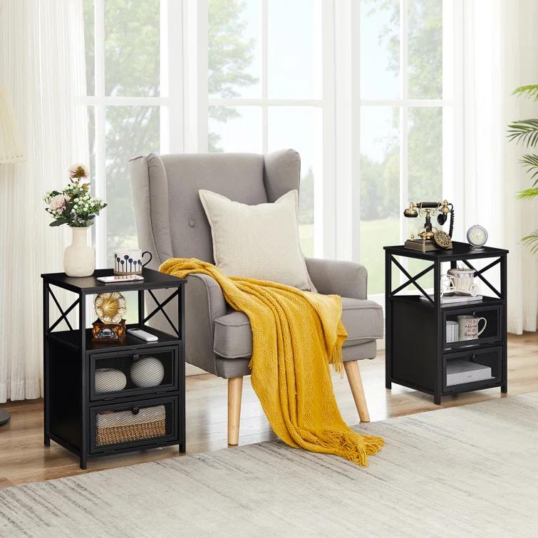 Kempst 3 - Piece Living Room Table Set
