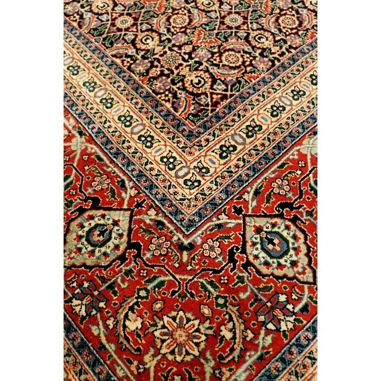 Pasargad Baku Hand Knotted Wool Washable Oriental Indoor Rug