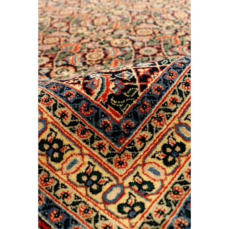 Pasargad Baku Hand Knotted Wool Washable Oriental Indoor Rug
