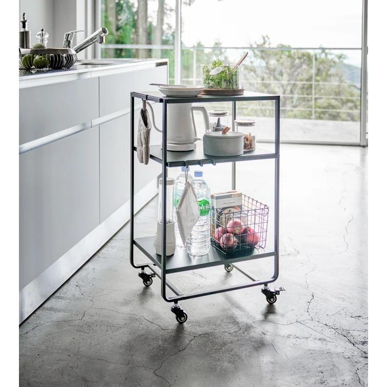 2-Tiered Rolling Kitchen Cart