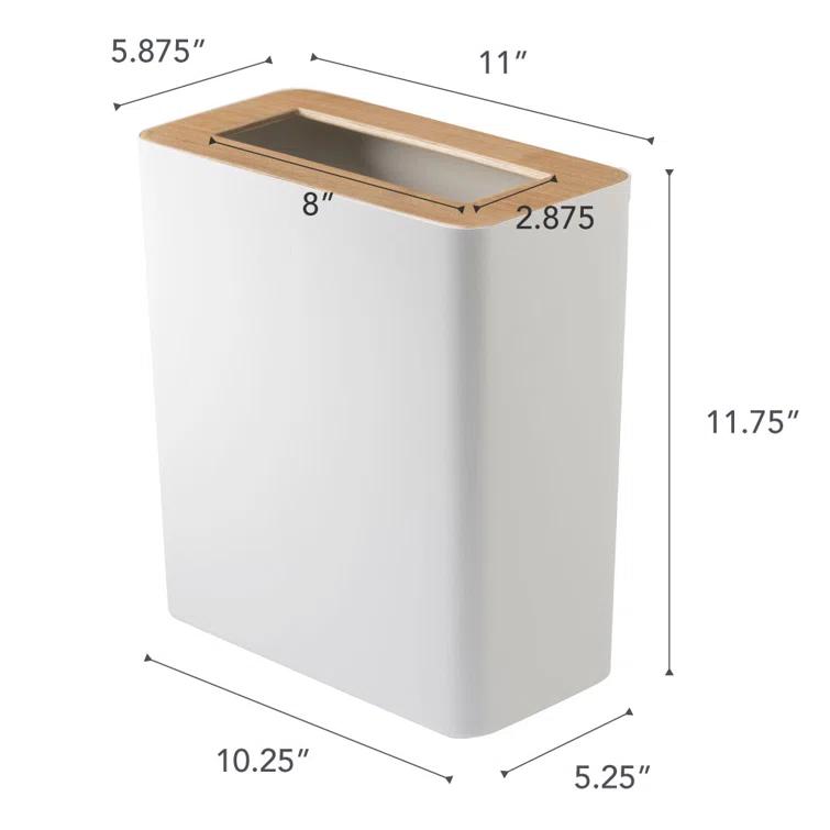 Yamazaki Rim Trash Can - Slim