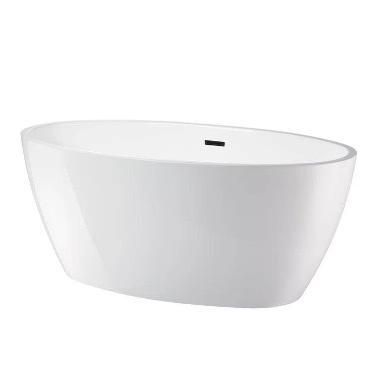 Freestanding Soaking Acrylic Bathtub