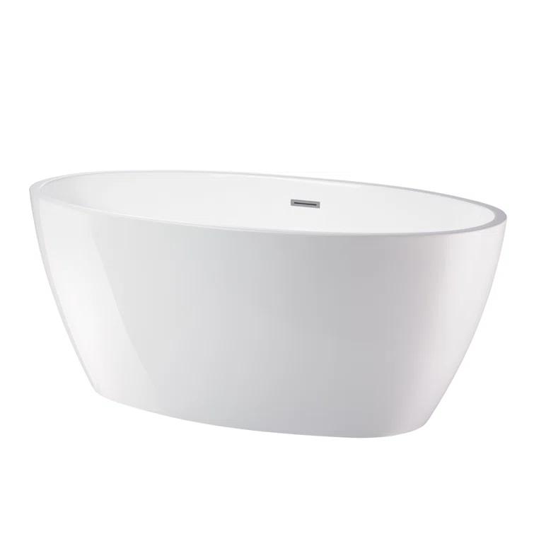 Freestanding Soaking Acrylic Bathtub
