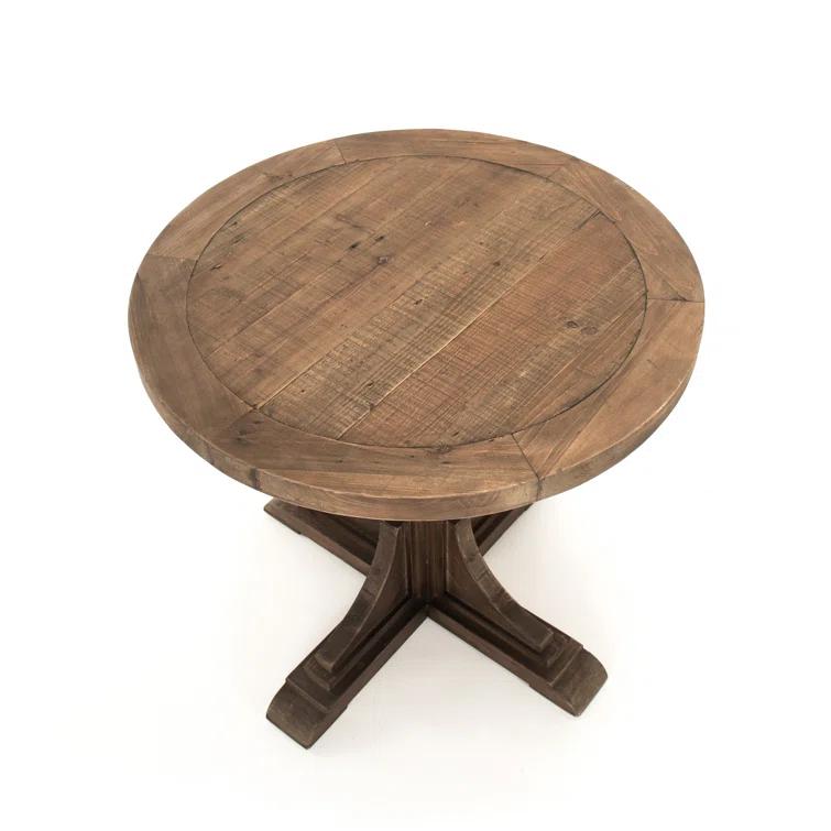 Zentique Leah Solid Wood Top Coffee Table