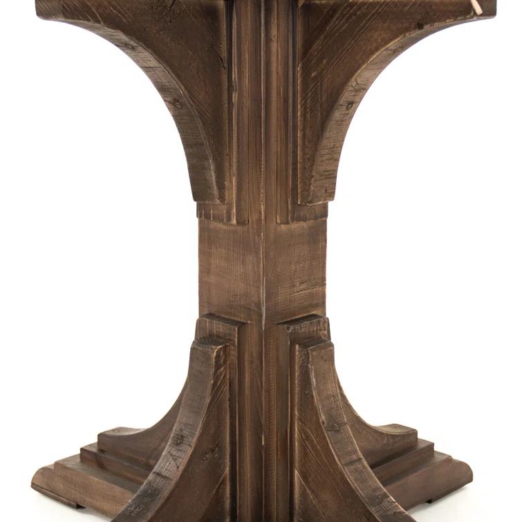 Zentique Leah Solid Wood Top Coffee Table