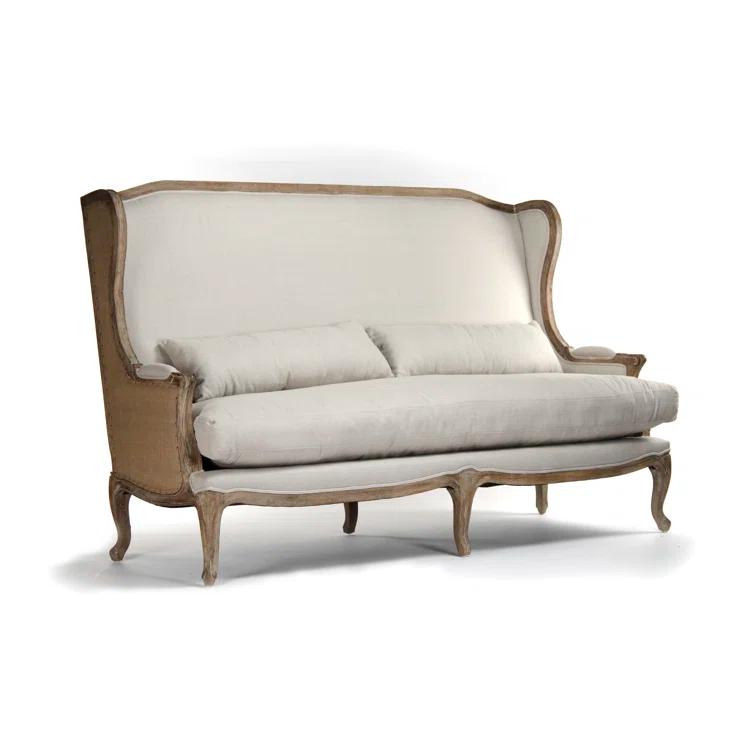 Zentique Leon 78'' Upholstered Sofa
