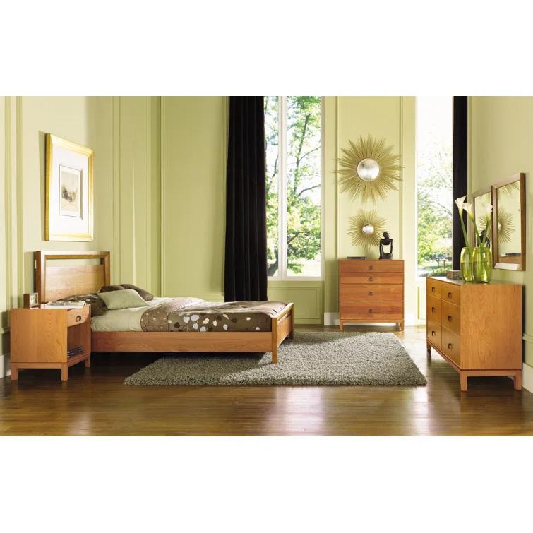 Mansfield Solid Wood Platform Bed