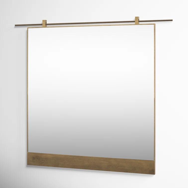 Hutton Metal Flat Wall Mirror