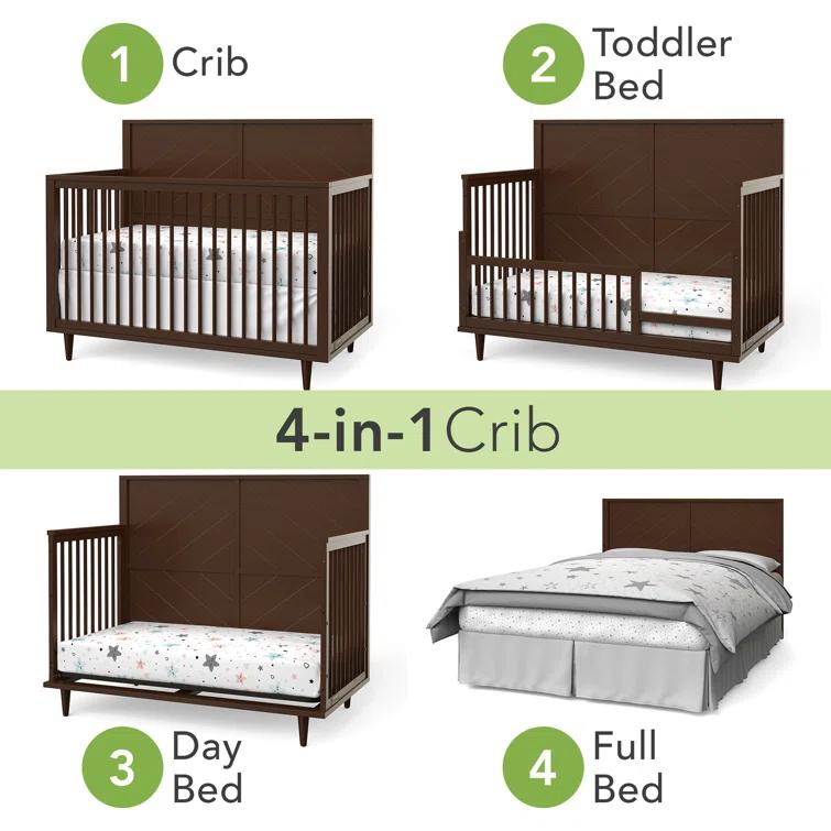 Surrey Hill 4 -in-1 Convertible Crib