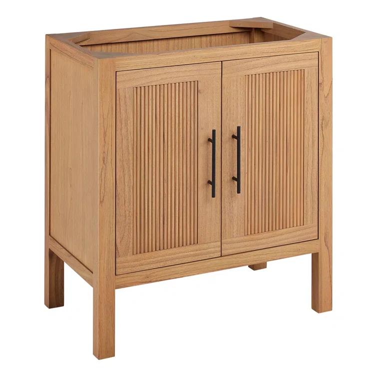 Signature Hardware 30" Ayanna Single Bathroom Vanity Set with Oval Undermount Sink