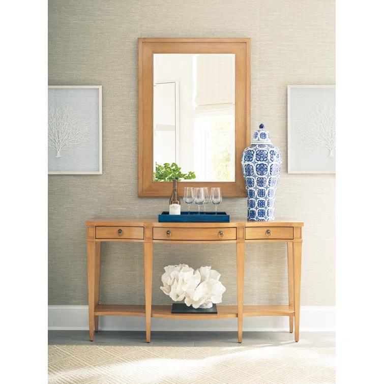 Laguna Wood Flat Wall Mirror