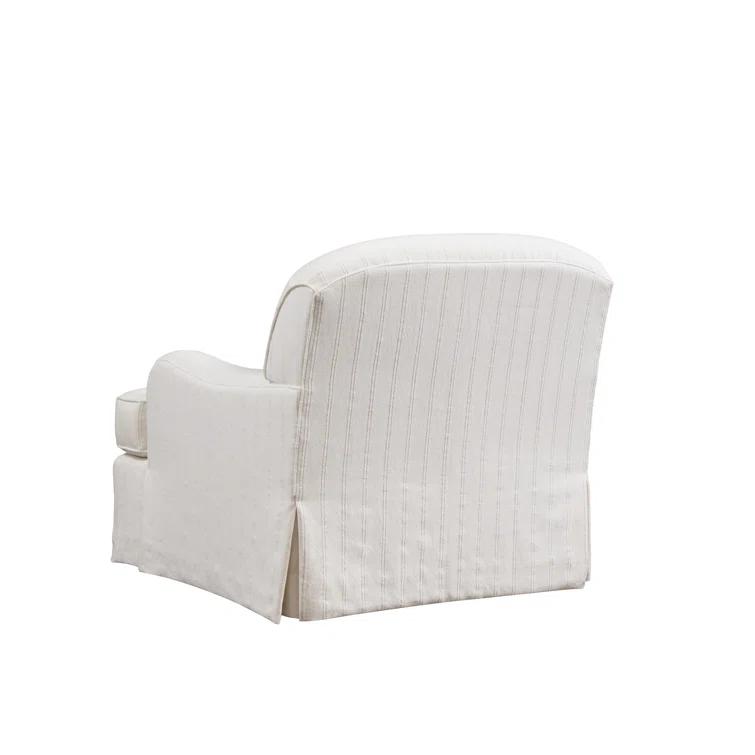 Barclay Butera Barclay Butera Upholstery Slipcovered Swivel Armchair