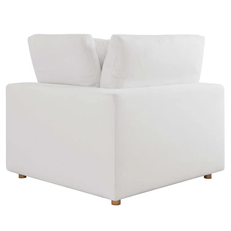 Modway Modway Commix Down-Filled Overstuffed Upholstered Sectional Sofa Set, 5 Piece w/Chase