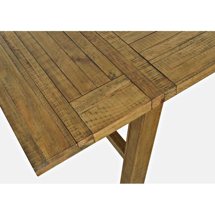 Millwood Pines Fahrettin Pine Solid Wood Dining Table