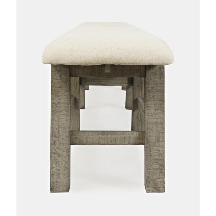 Fahrettin Polyester Upholstered Bench
