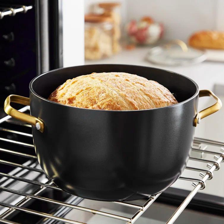 GreenPan GreenPan Reserve Black Healthy Ceramic Nonstick 16-piece Cookware Set