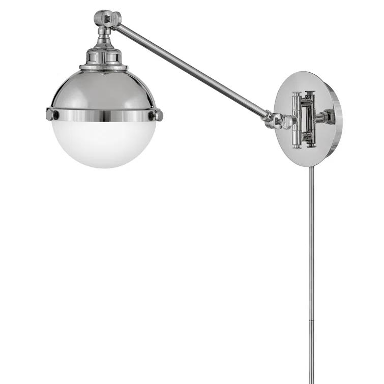 Steel Swing Arm Sconce