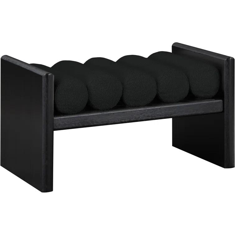 Reeves Boucle Wood Bench