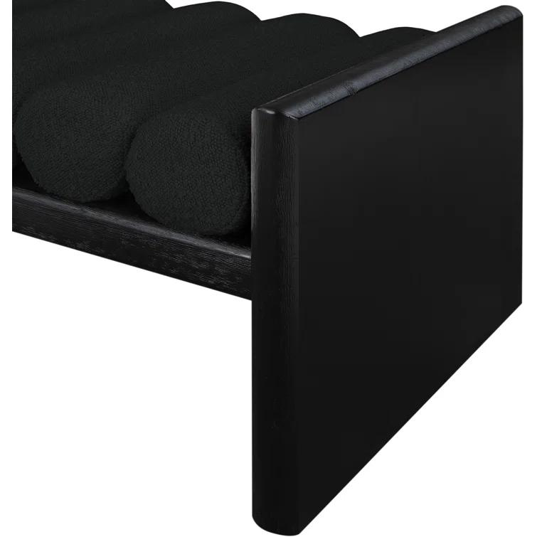 Reeves Boucle Wood Bench