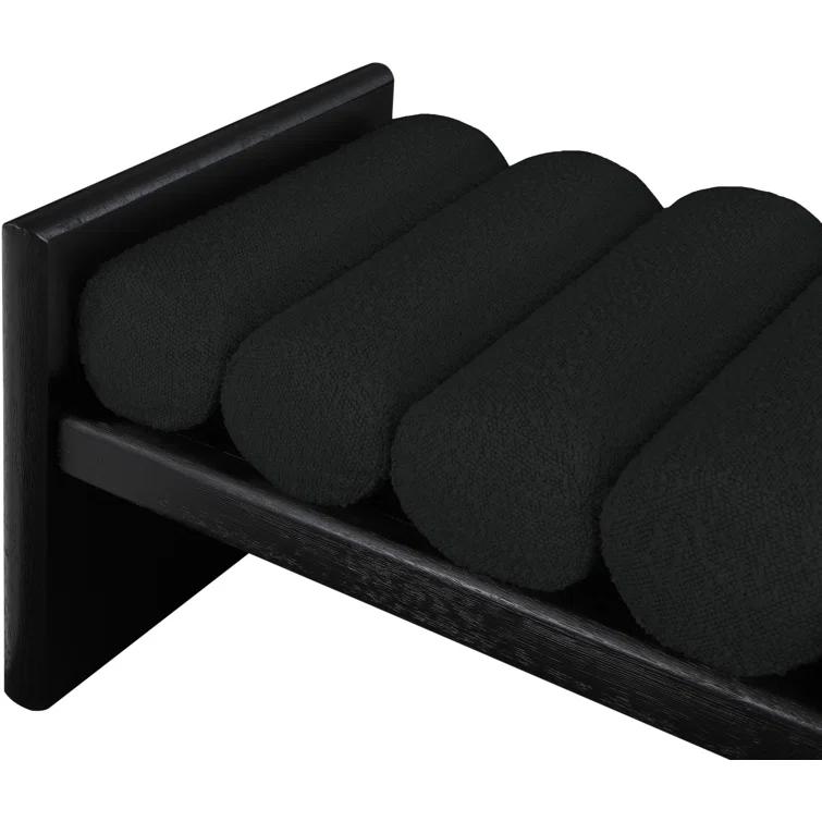 Reeves Boucle Wood Bench