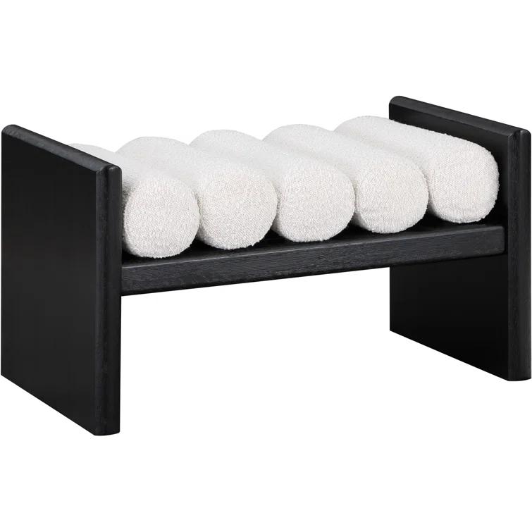 Reeves Boucle Wood Bench