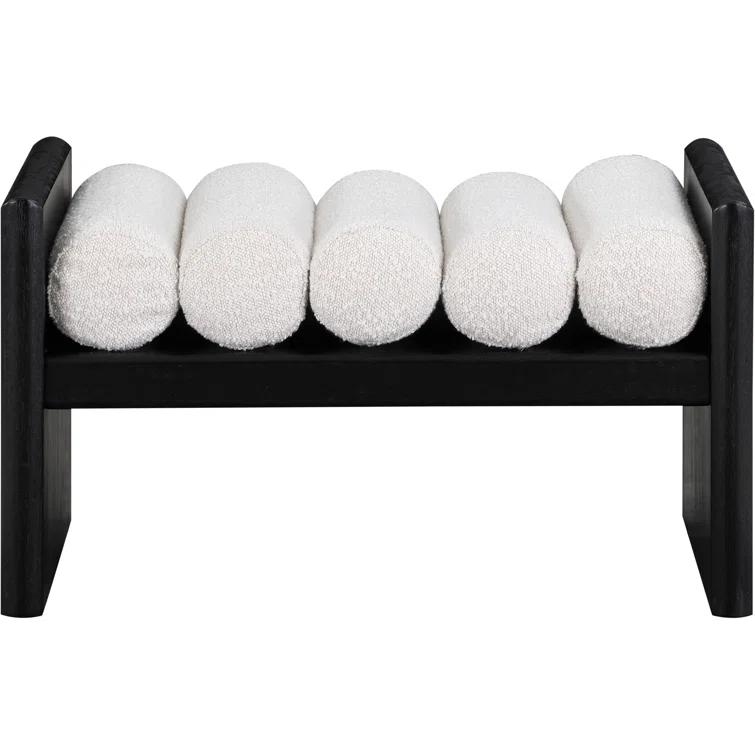 Reeves Boucle Wood Bench