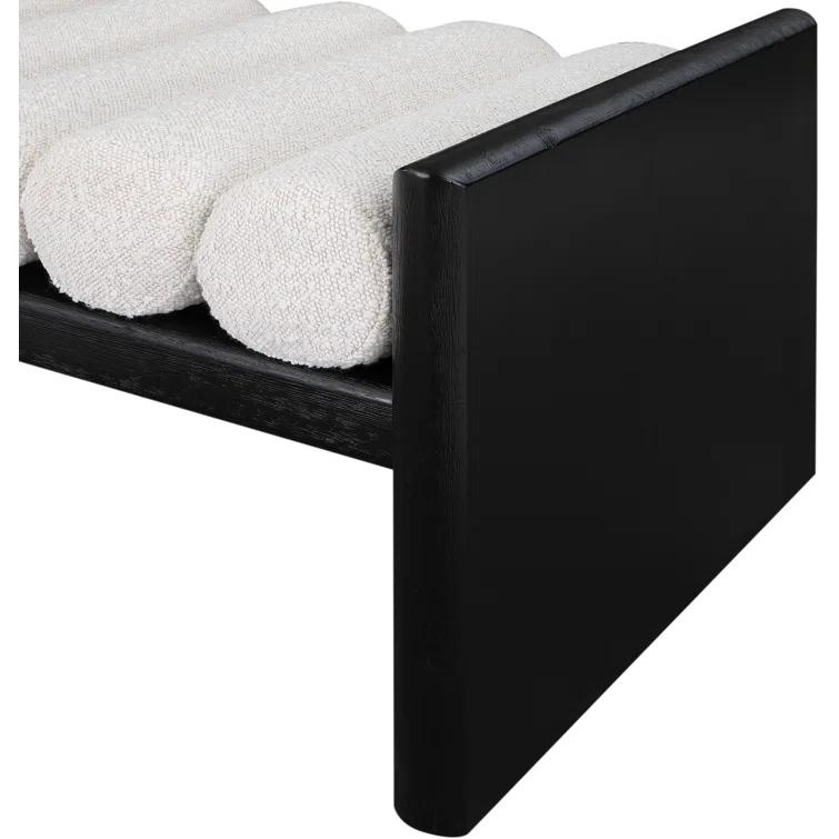 Reeves Boucle Wood Bench