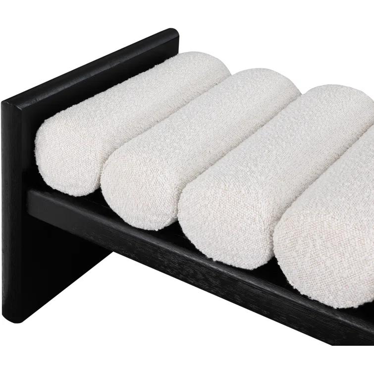 Reeves Boucle Wood Bench