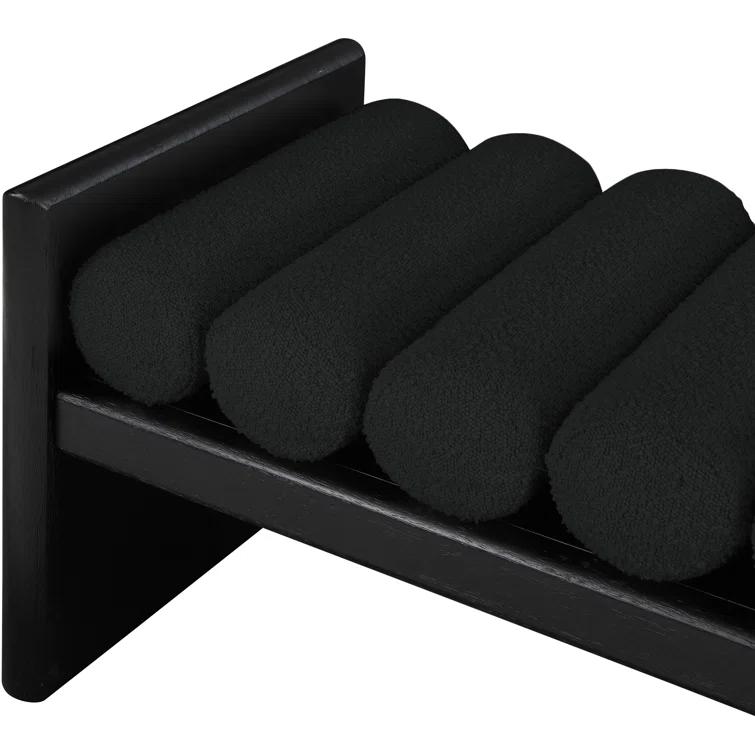 Reeves Boucle Wood Bench