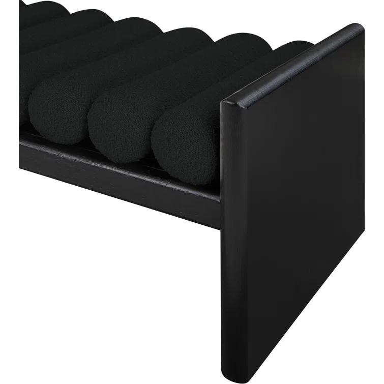 Reeves Boucle Wood Bench
