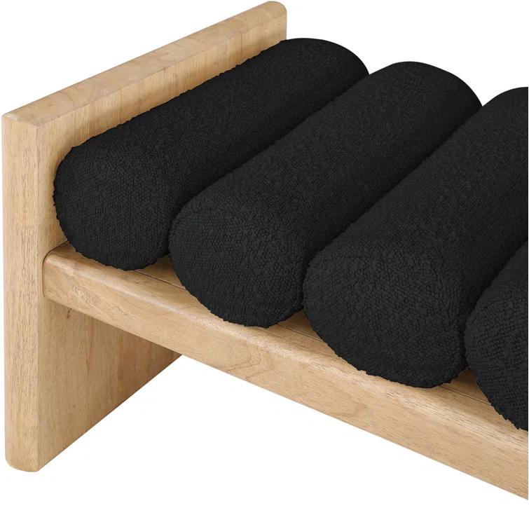 Reeves Boucle Wood Bench