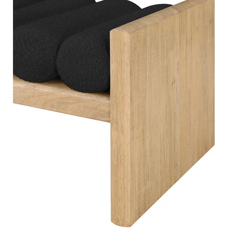 Reeves Boucle Wood Bench