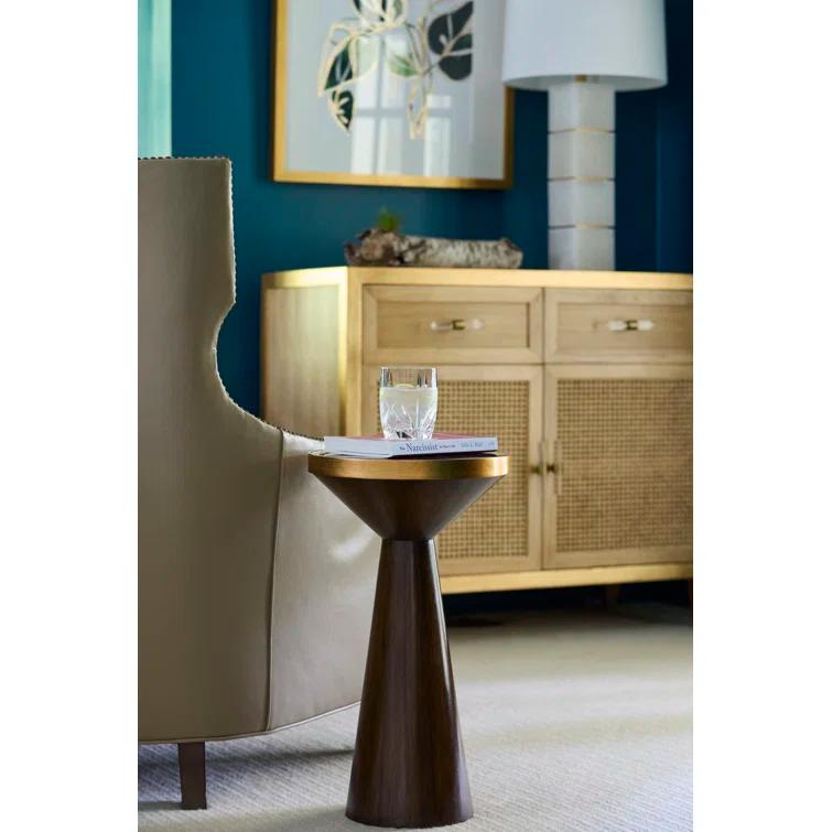 Chelsea House New York Glass Top End Table