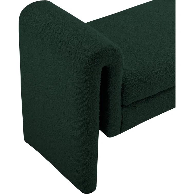 Hobel Boucle Fabric Upholstered Bench