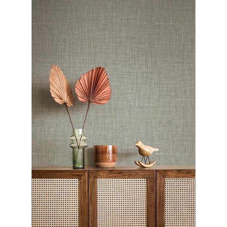 Elise Textured Linen Wallpaper