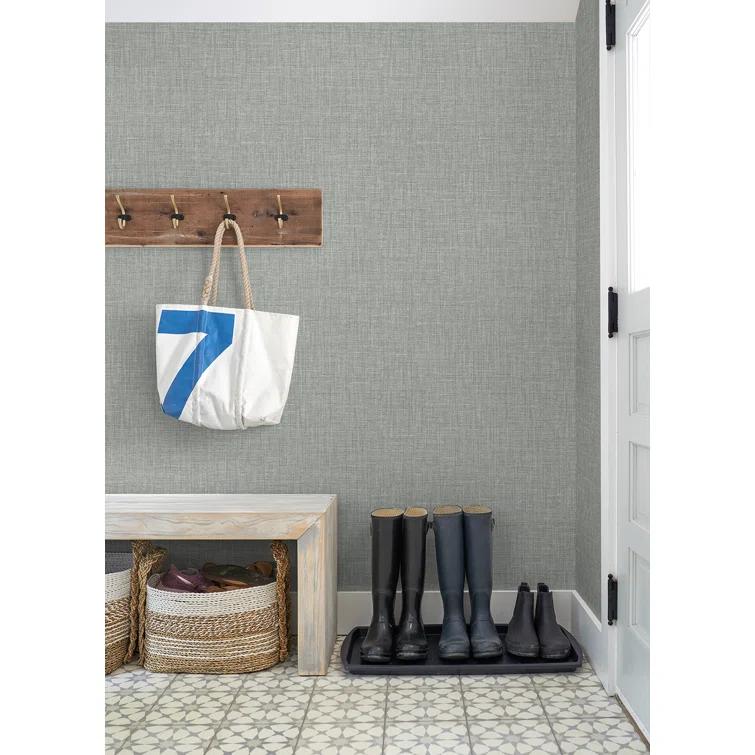 Elise Textured Linen Wallpaper