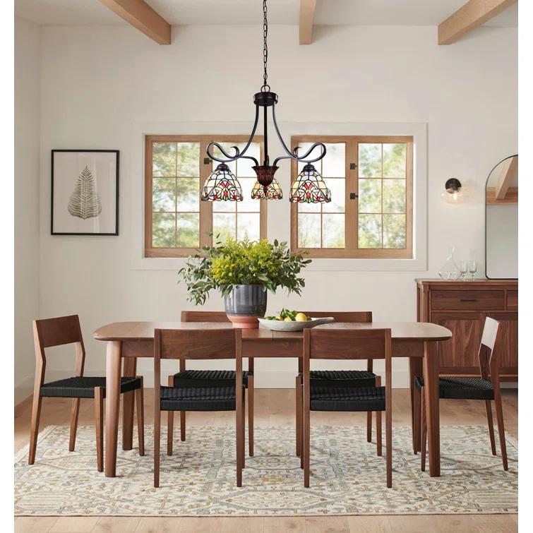 Bondi 3 - Light Glass Dimmable Classic / Traditional Chandelier