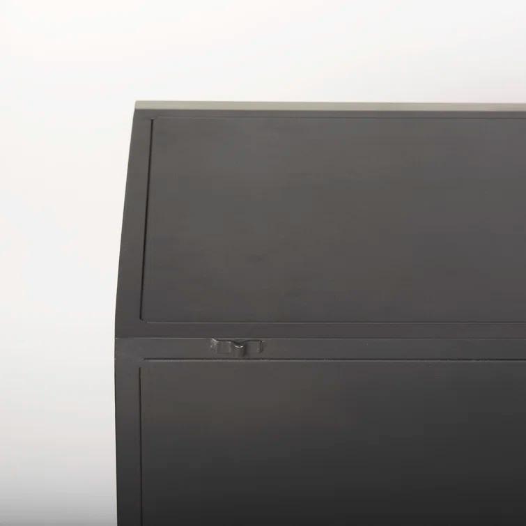 Roxdale 82" Acid Wash Iron Industrial Sideboard