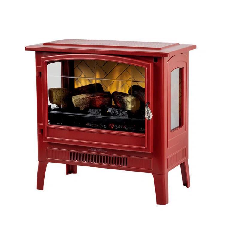 Country Living Smart Infrared Electric Fireplace Stove Heater, Alexa and Google Home Compatible