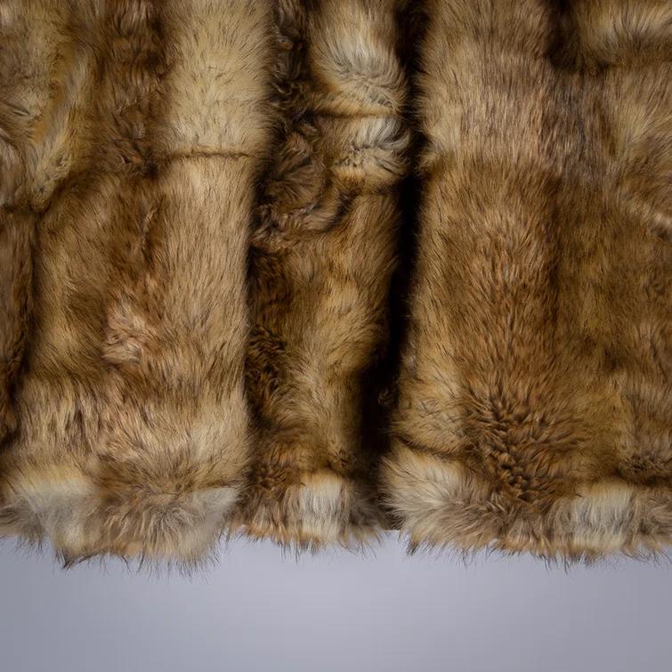 Faux Fur Throw