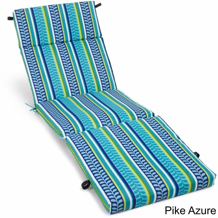 Outdoor 3'' Chaise Lounge Seat / Back Cushion