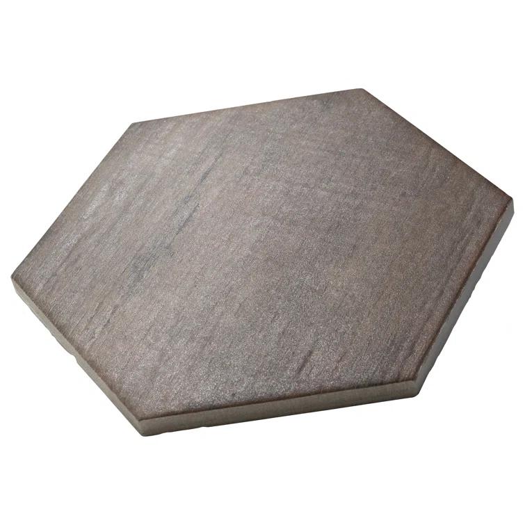 Retro 7" x 8" Porcelain Wood Look Wall & Floor Tile